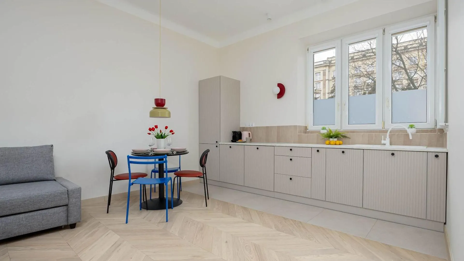 Bright Apartment Rakowiecka Near Pole Mokotowskie By Noclegi Renters Warsaw